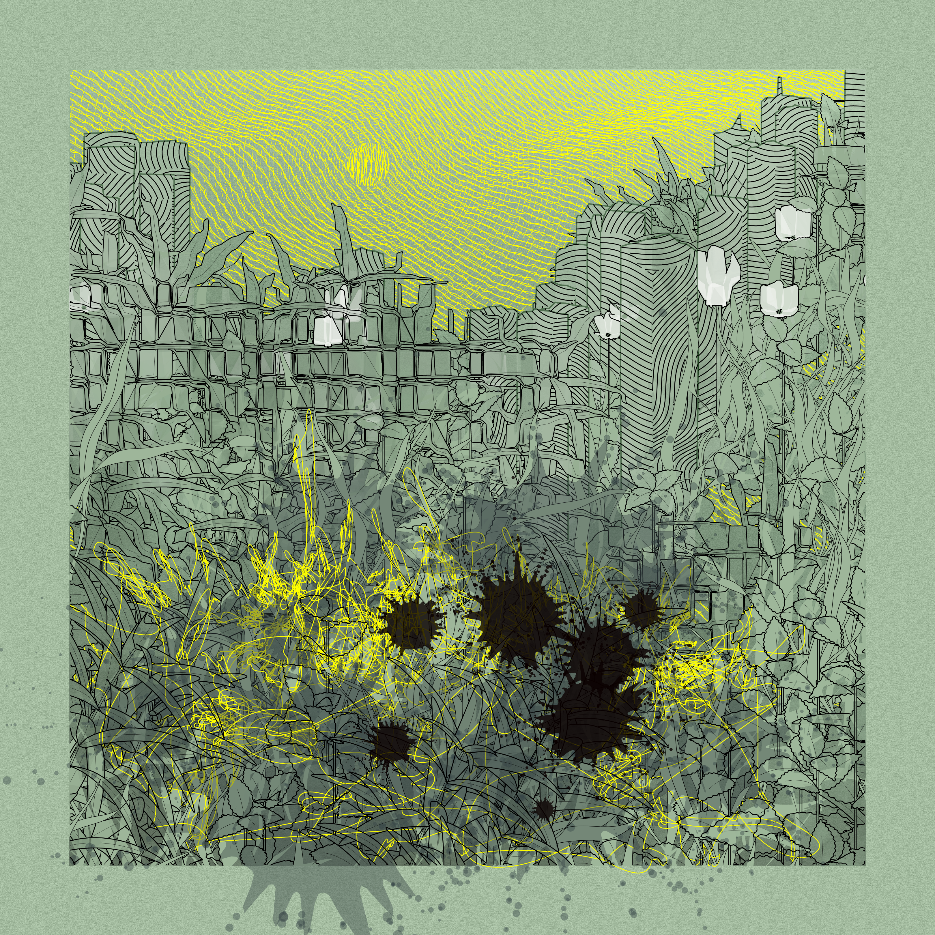 Landscape with Carbon Capture #22