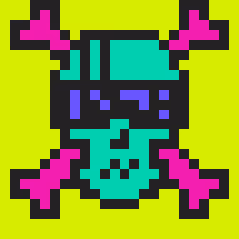 Cyber CryptoSkull #1599