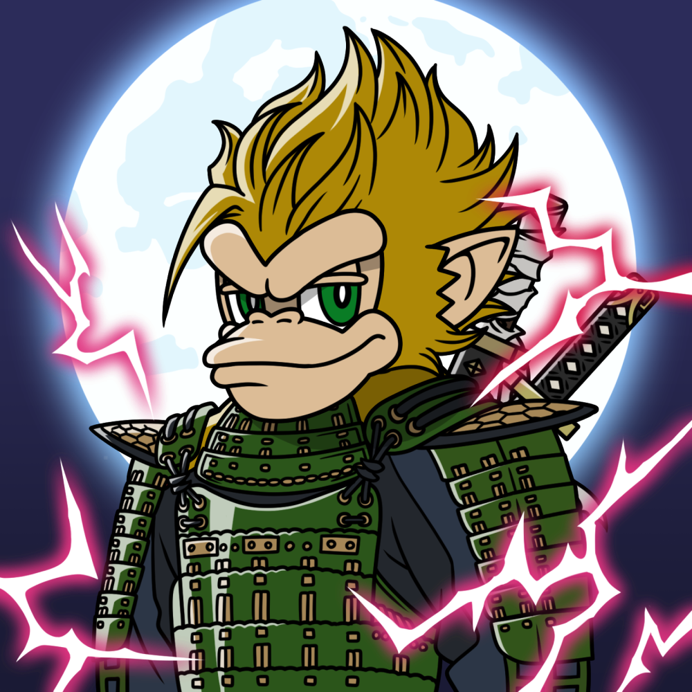 Neo Samurai Monkey #3253