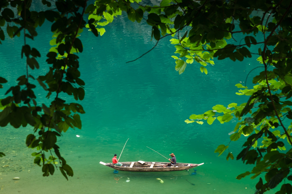 Umngot River, Dawki, Meghalaya, India