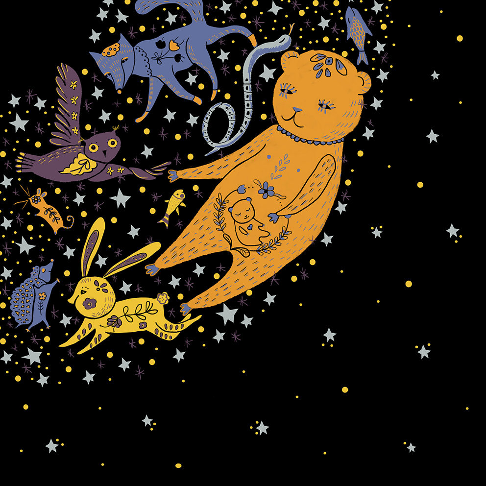 #150 Constellations of Imaginary Animals - LOURDES LAÓ for Exquisite Workers
