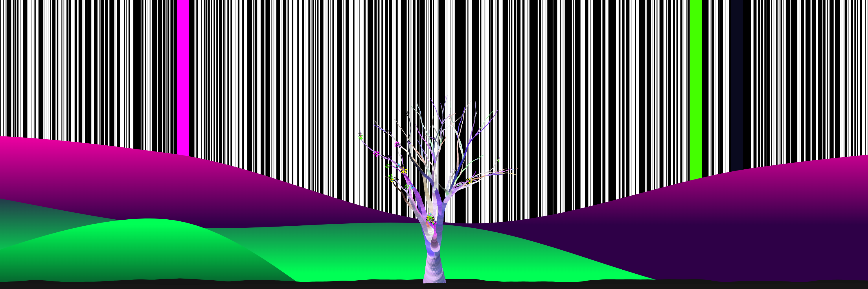 Coded Flowering Banner #090