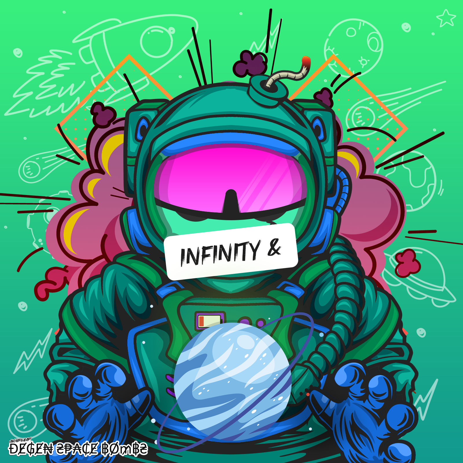 Degen Space Bombs #1584