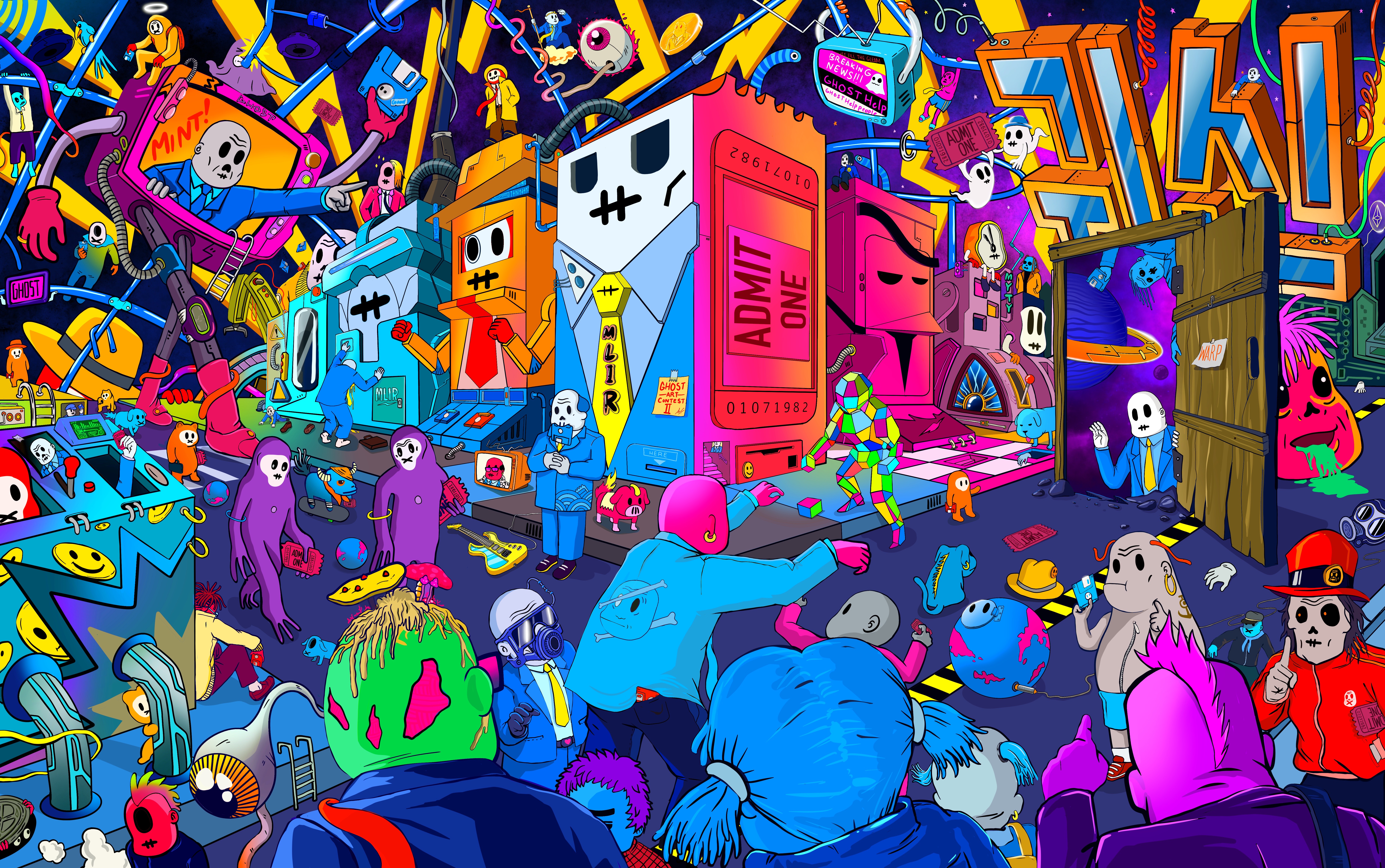 The Ghost ticket town
