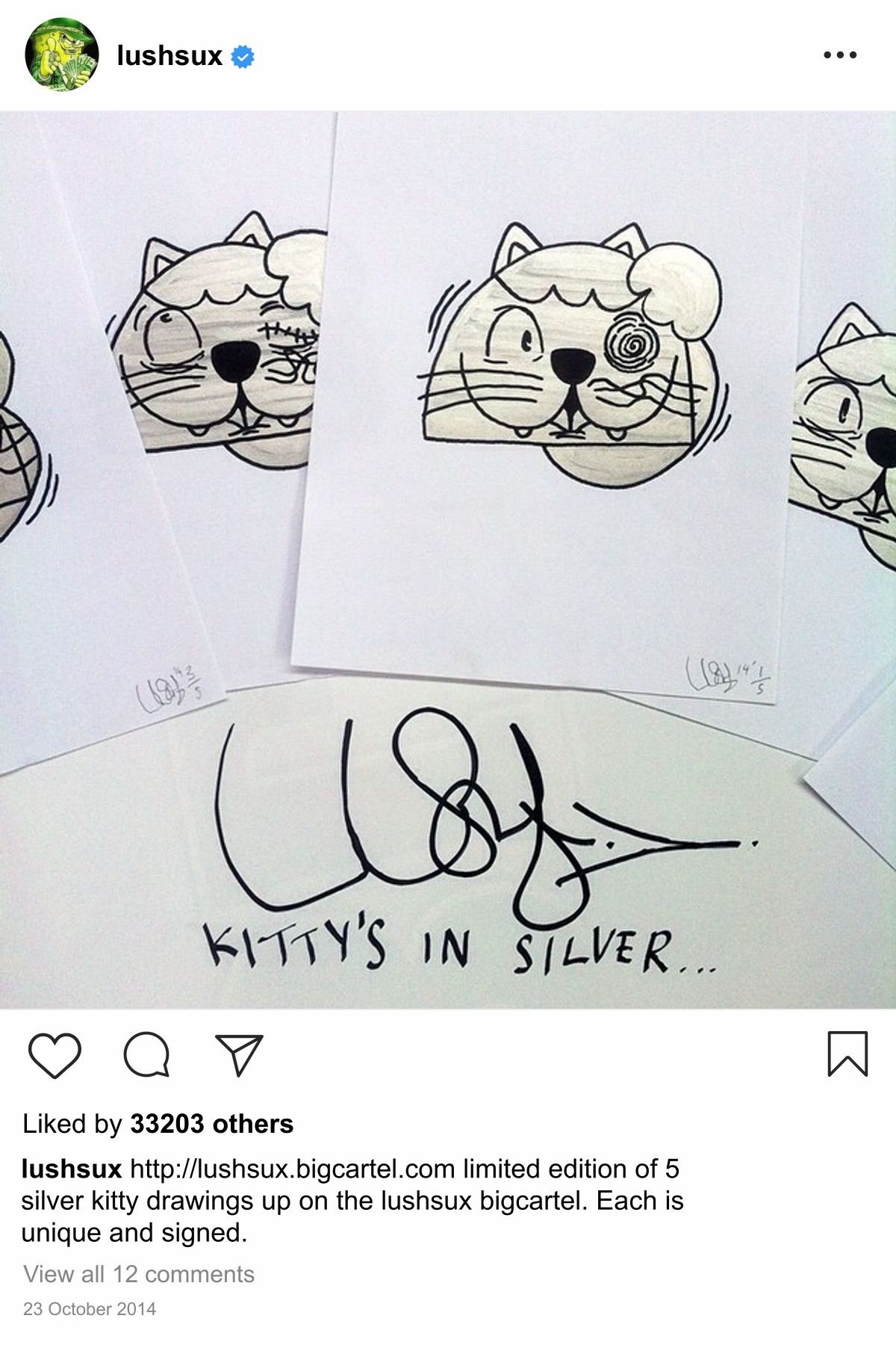 Lushsux #1773 - Illustration Kitty