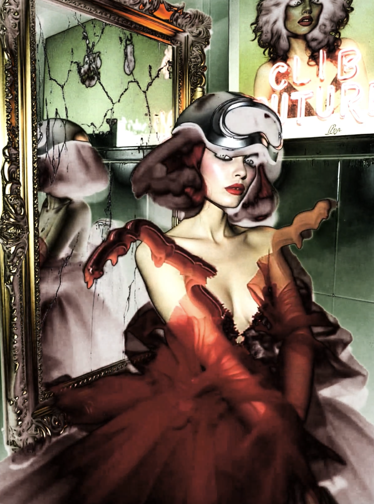 CRIMSON REFLECTIONS — Miss AL Simpson, Scottish cryptoartist