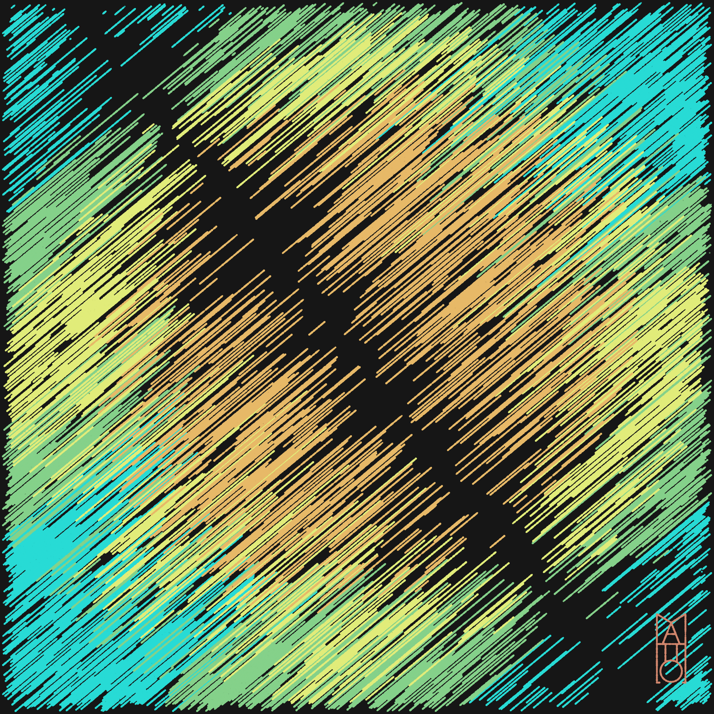 Time Between the Lines is Thread Through the Mind #7