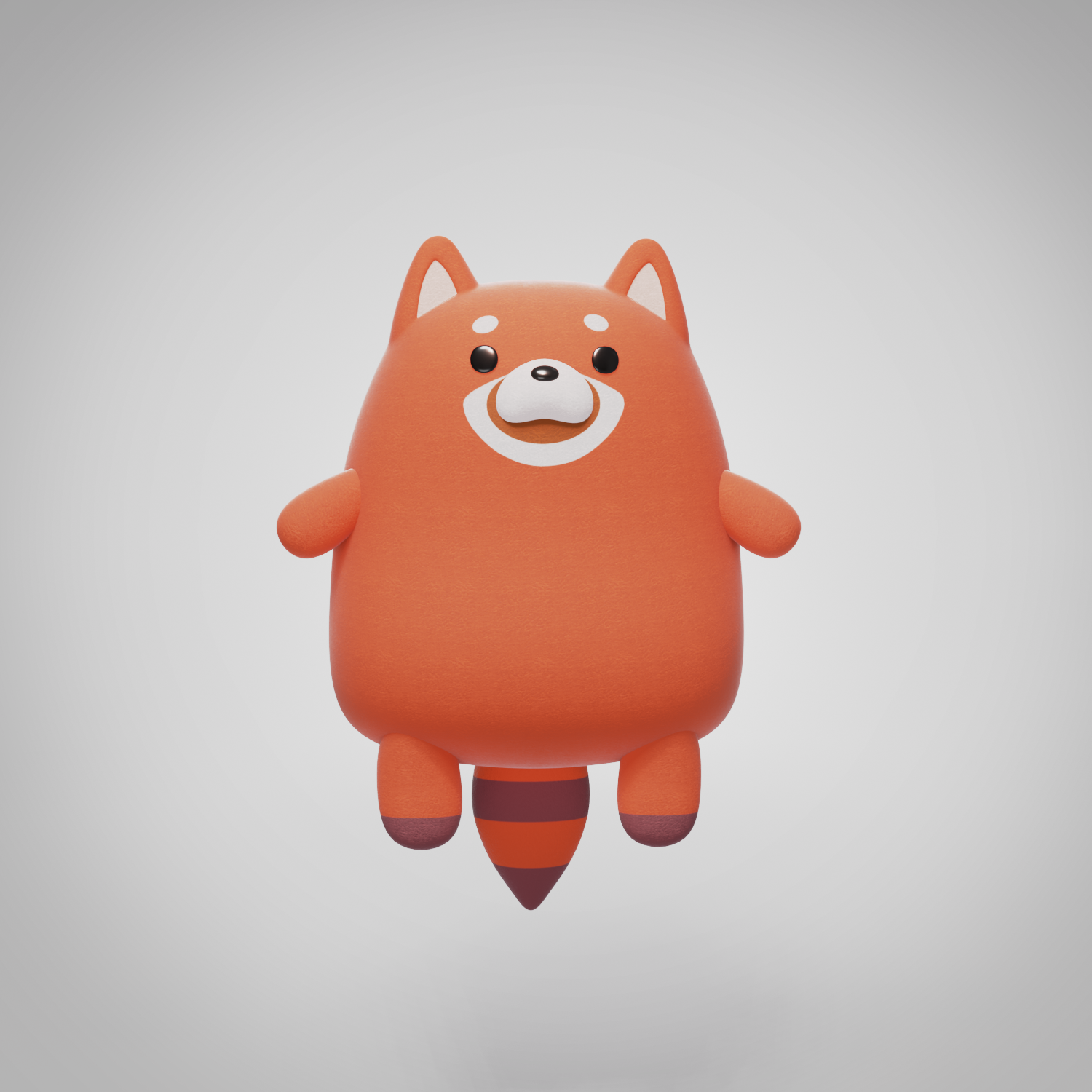 Red Panda Plush Pillow