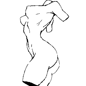 Torso 300x300 Pixel Drawing P010