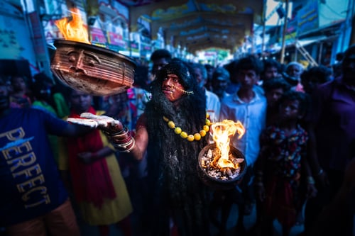 The Fire Levitation