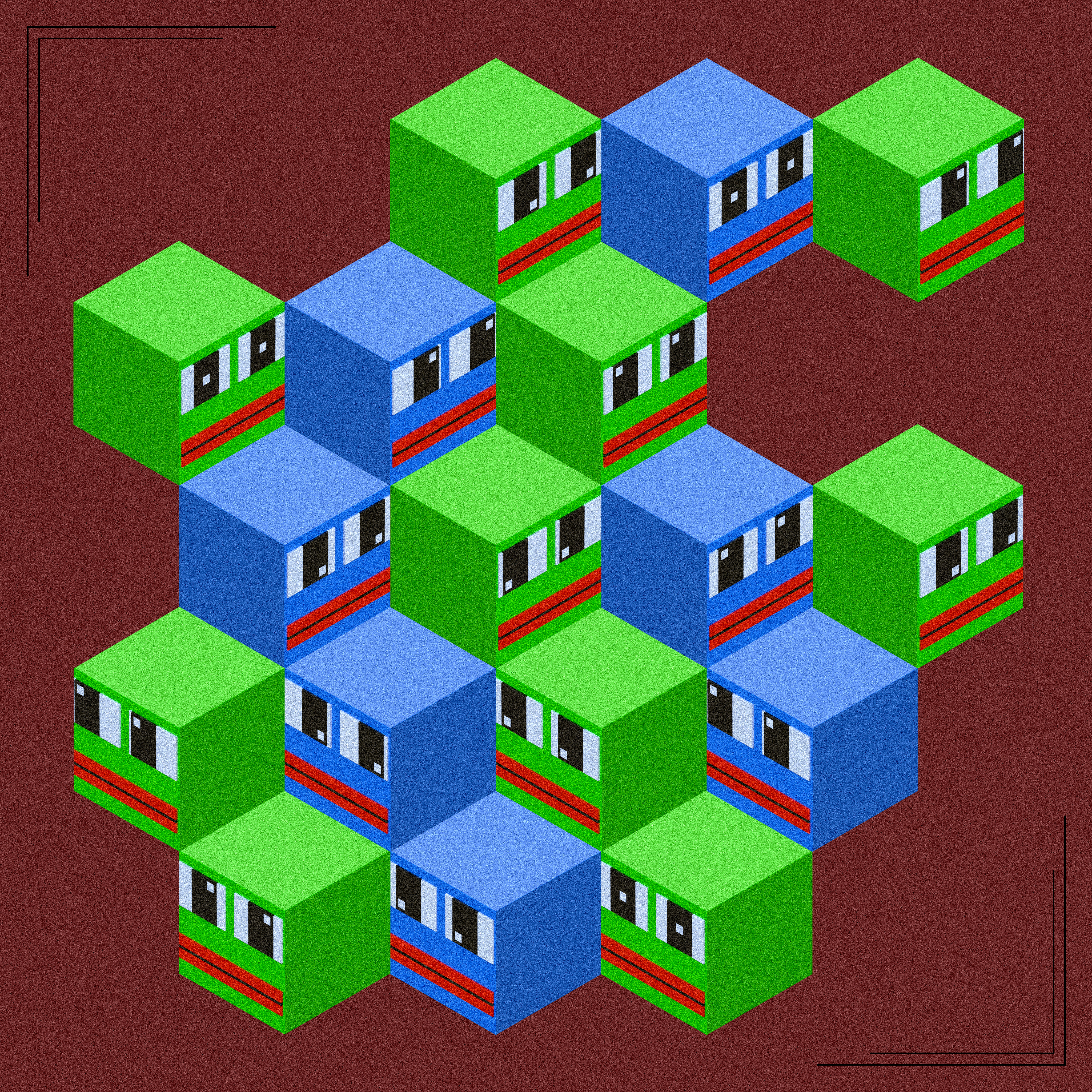 Isometric Pepe #25