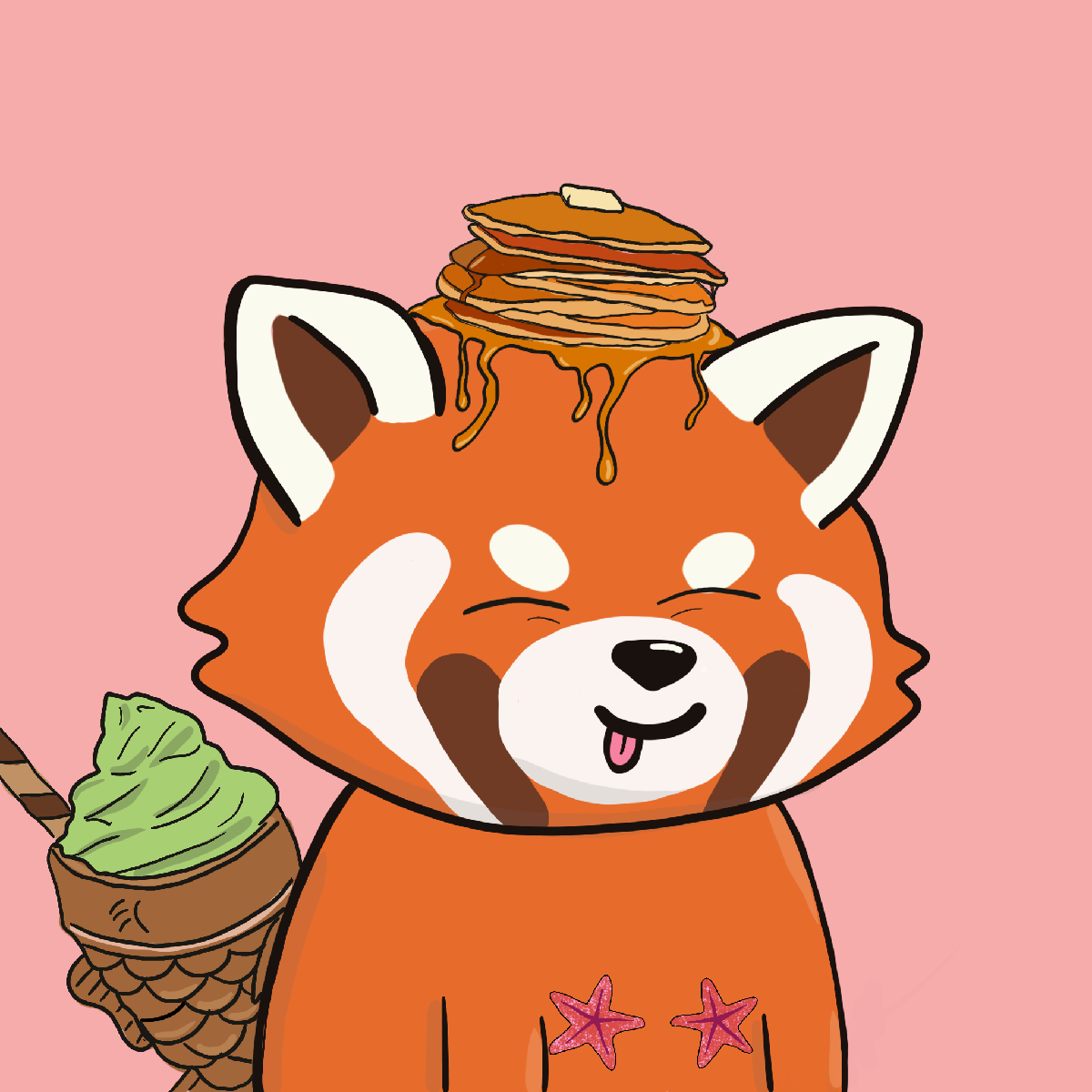 Okay Red Panda #7112
