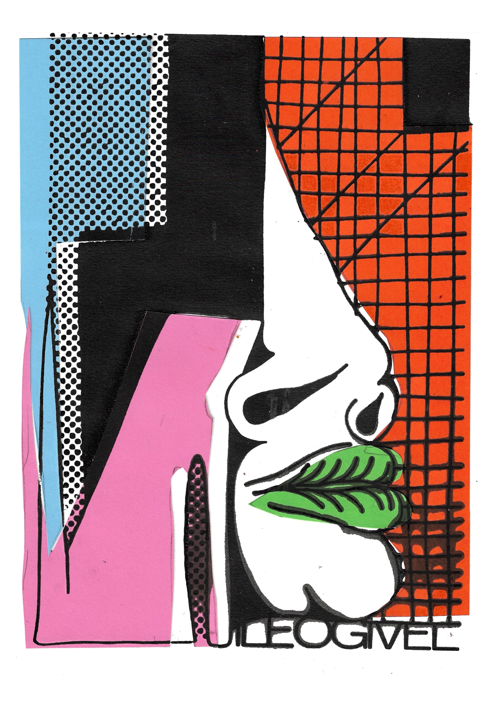 COLLAGE + SILK #4