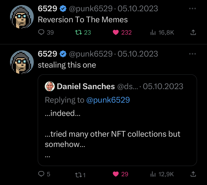 Reversion to the Memes #1/653