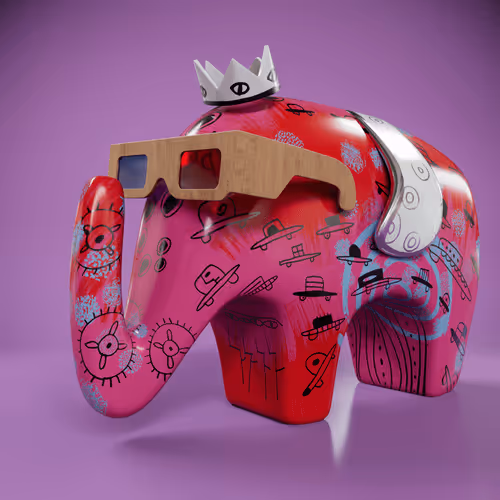 Miloverso Elephant #0467