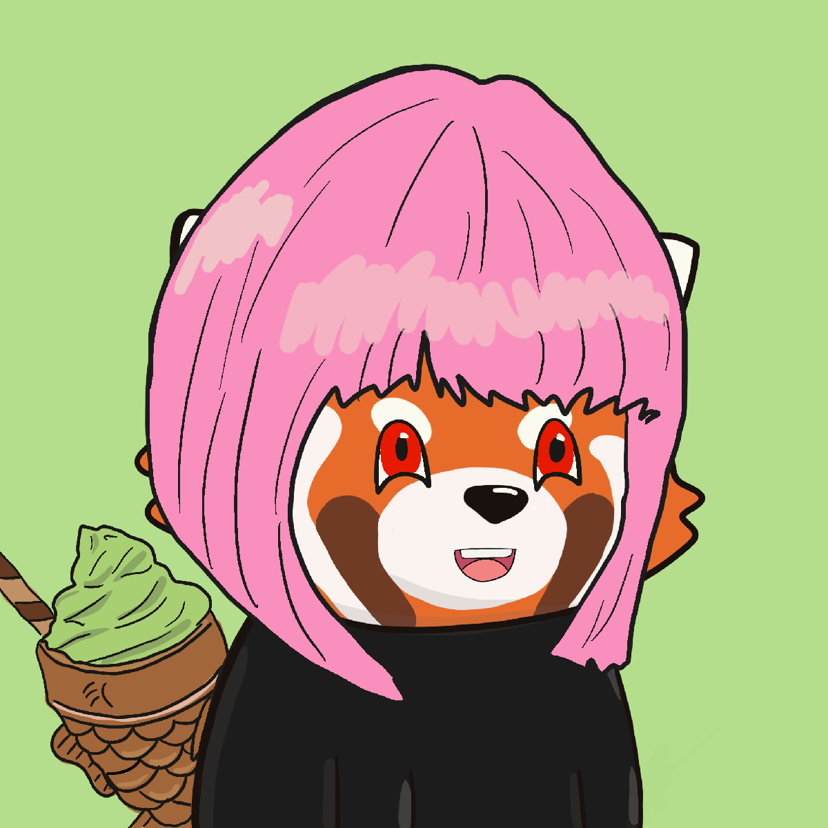 Okay Red Panda #6619