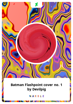 Batman Flashpoint cover no. 1 by Devilpig