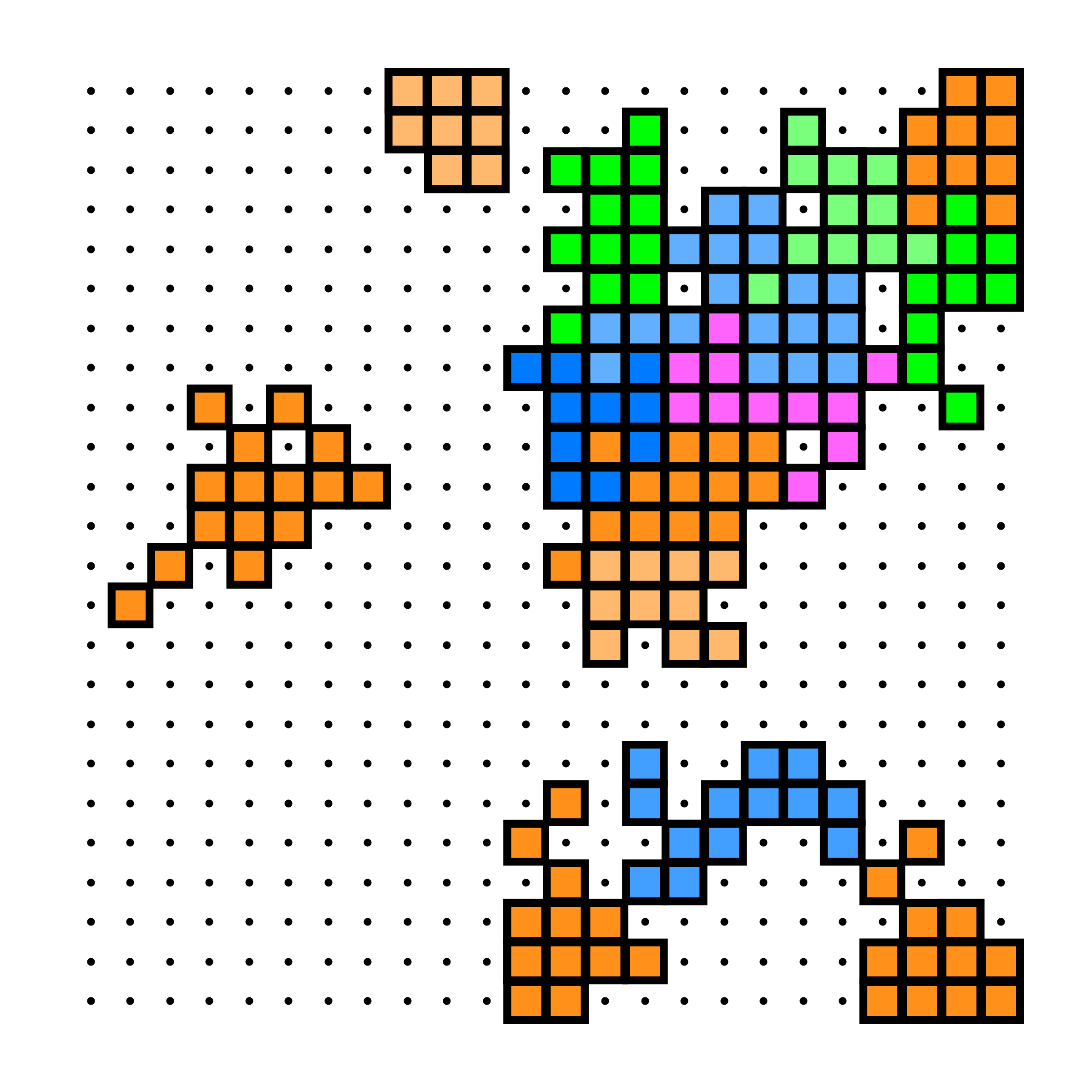 Dot Grid #135