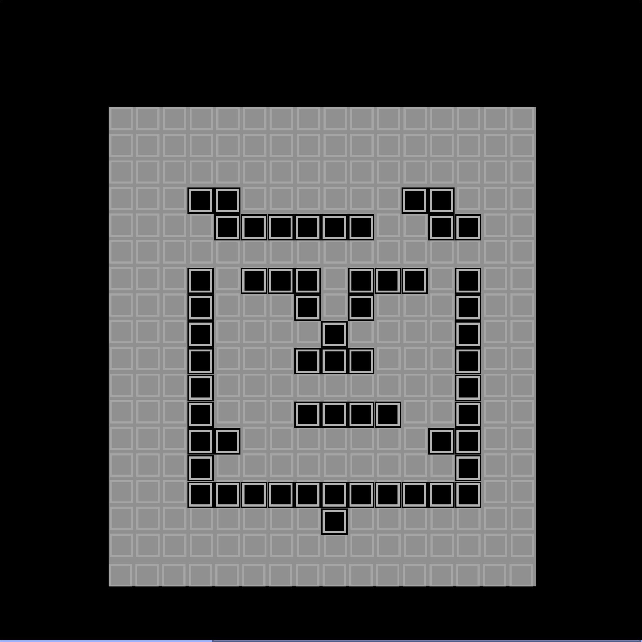 8-bit Block Face #8027