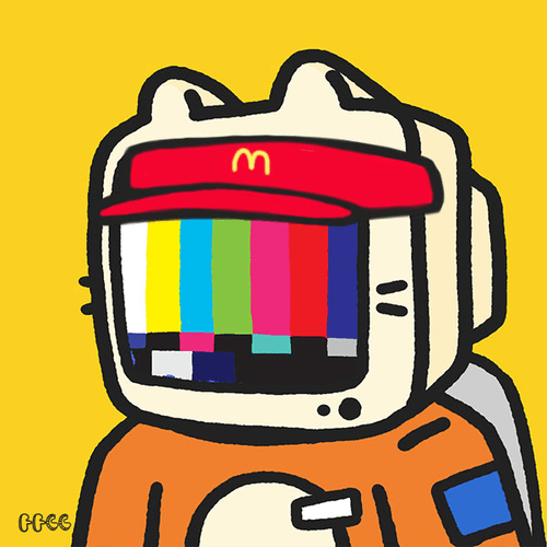 Fast Food Cool Cats V1 #084