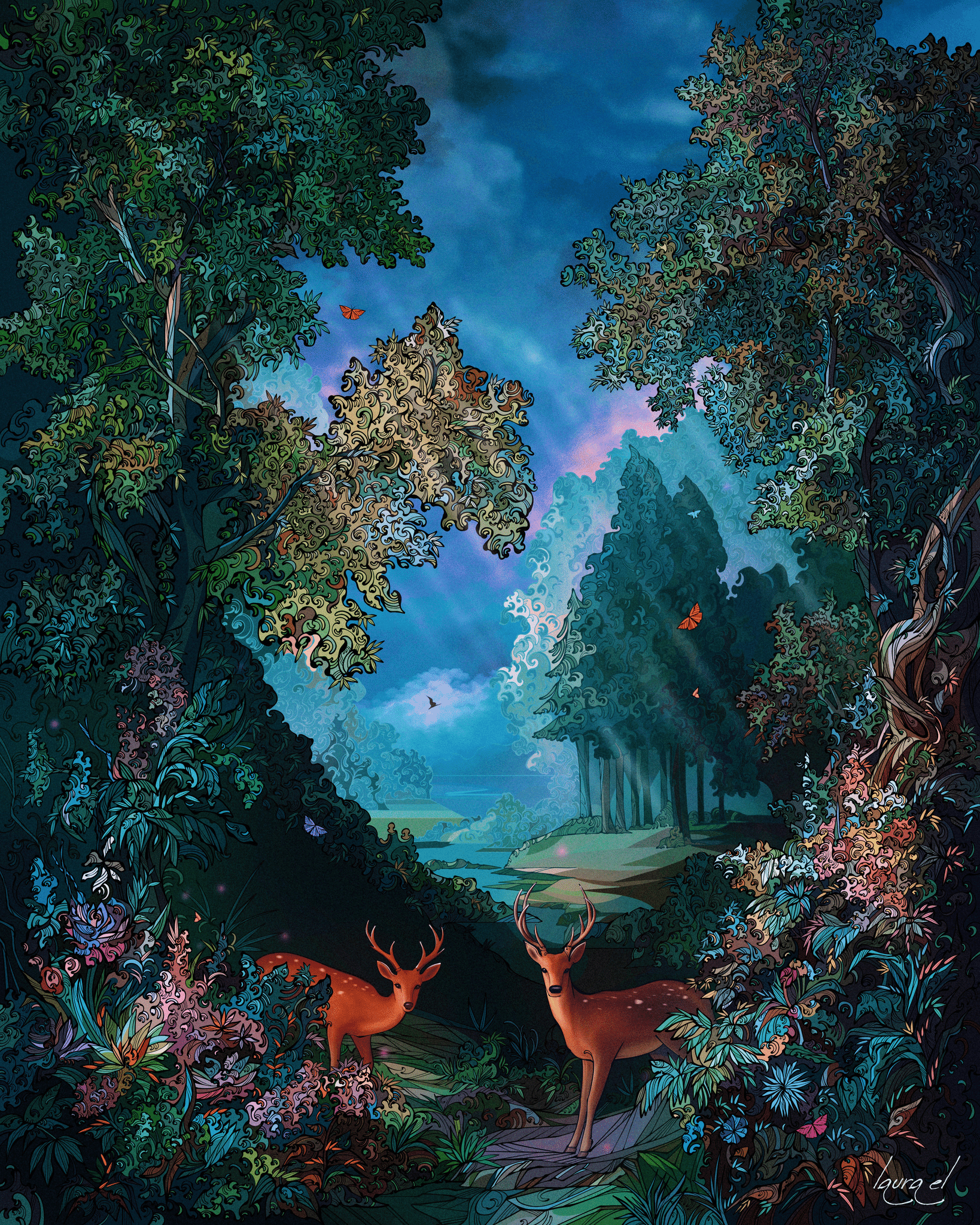 The Sacred Grove by Laura El
