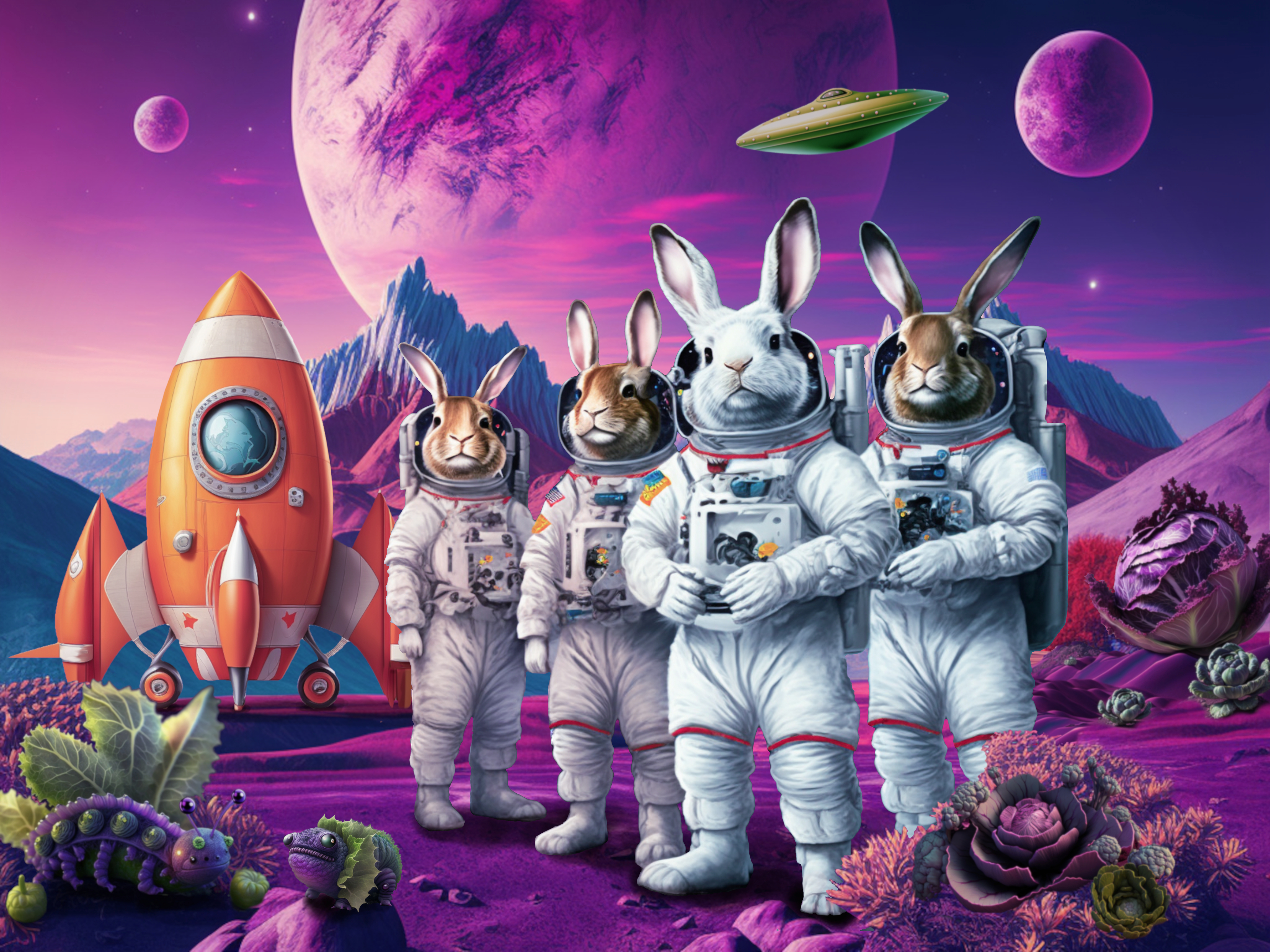 Lunarbunnies and the cabbage planet