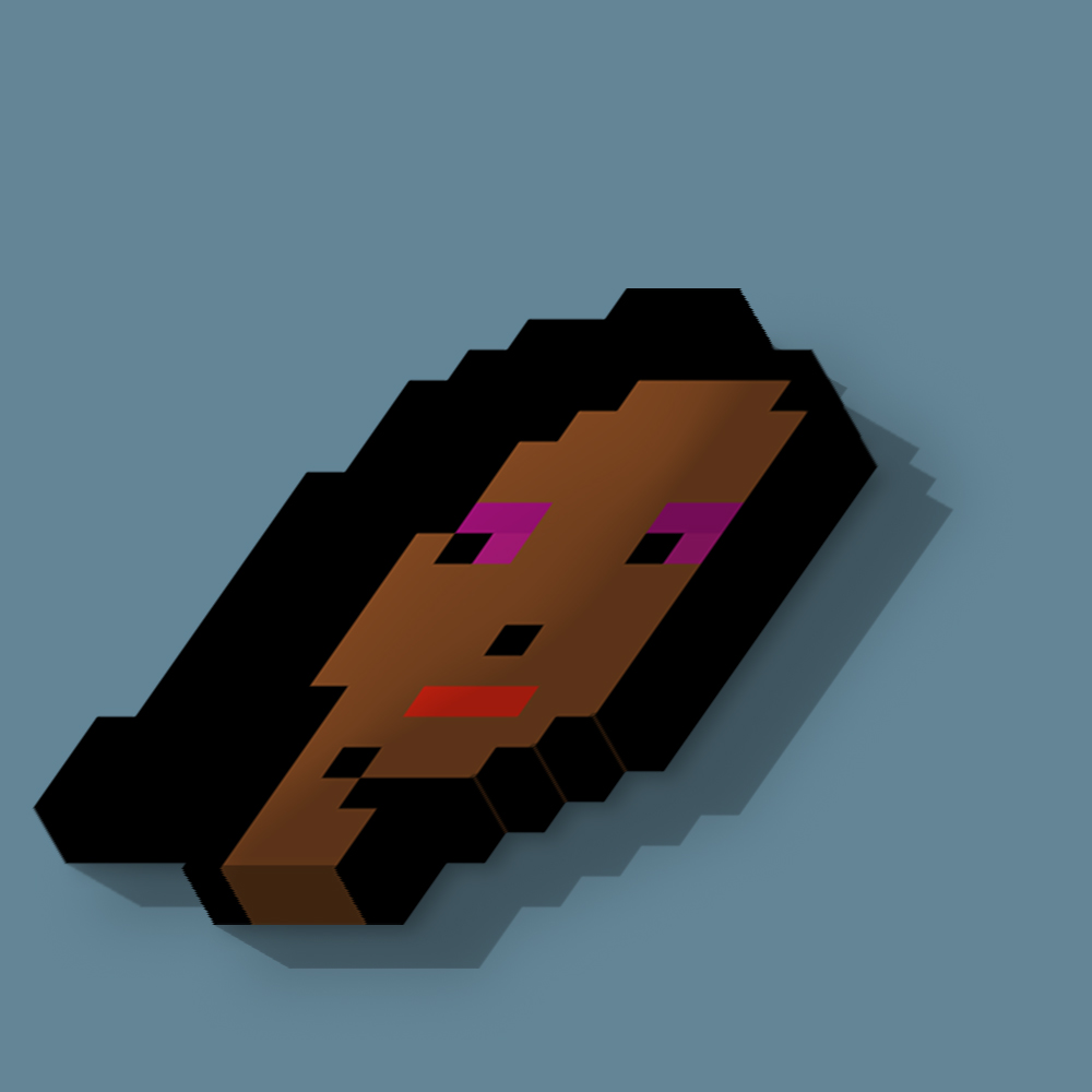 CryptoPunk 3D #7593