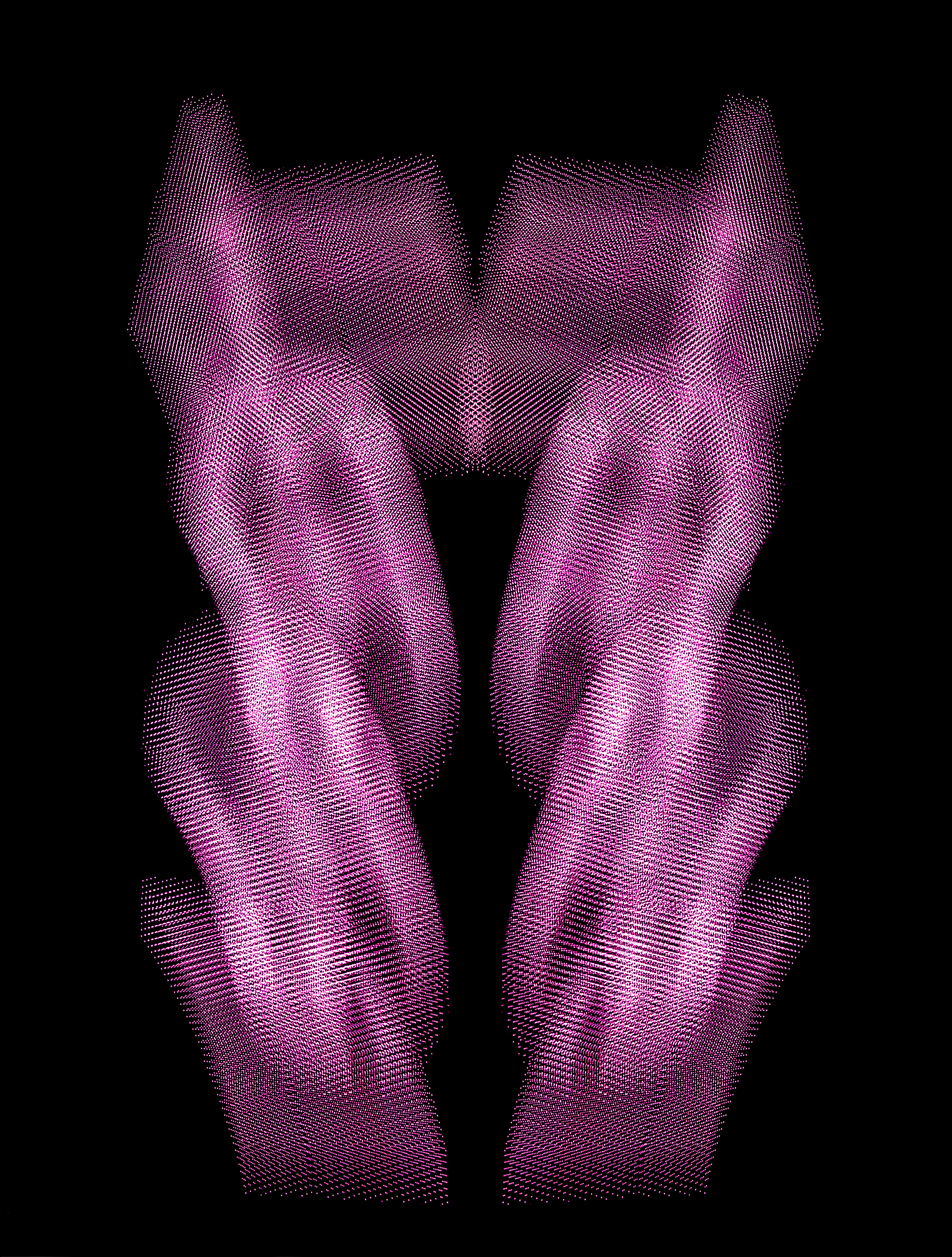 Words in light on chain.