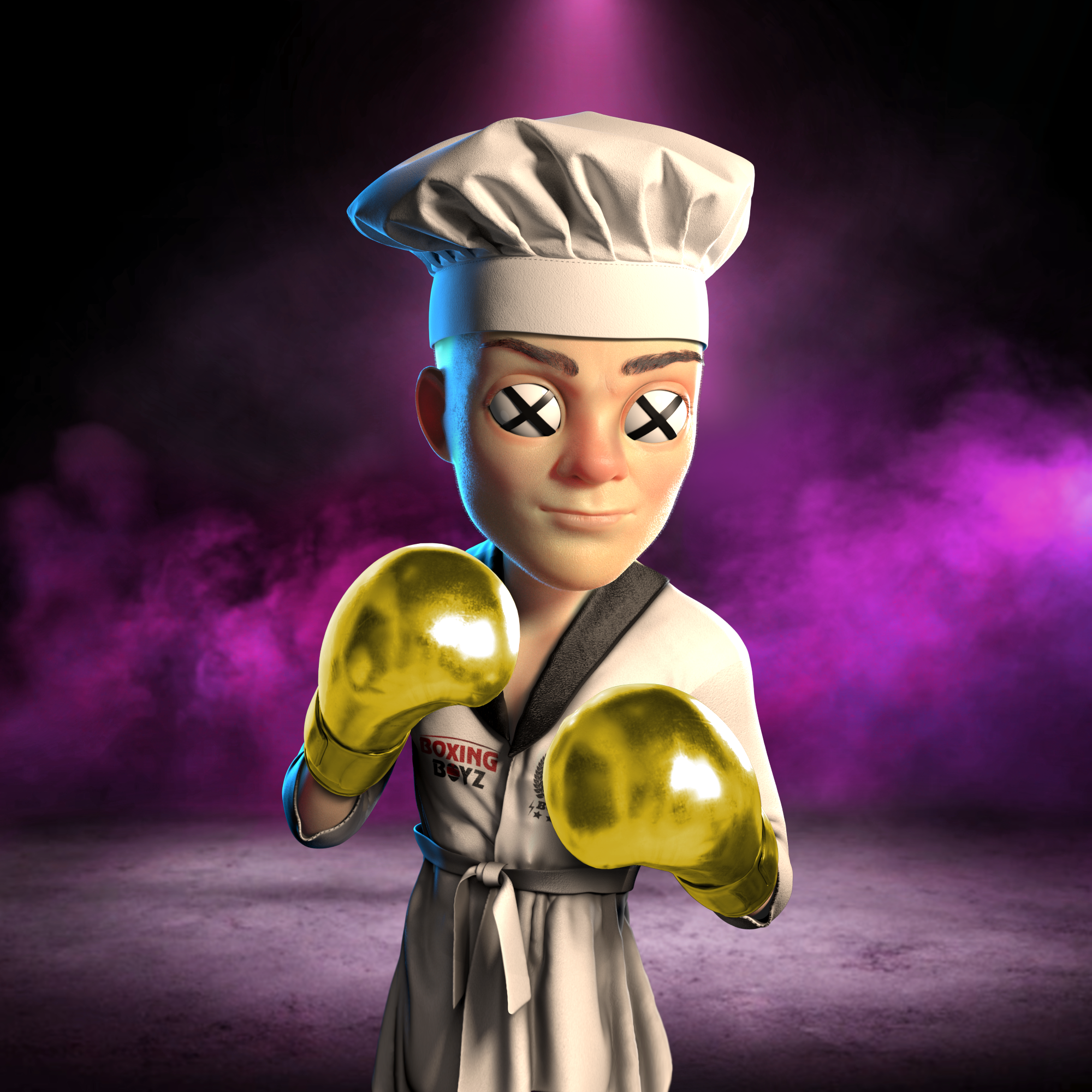 Boxing boy #1717
