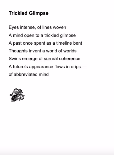 Trickled Glimpse