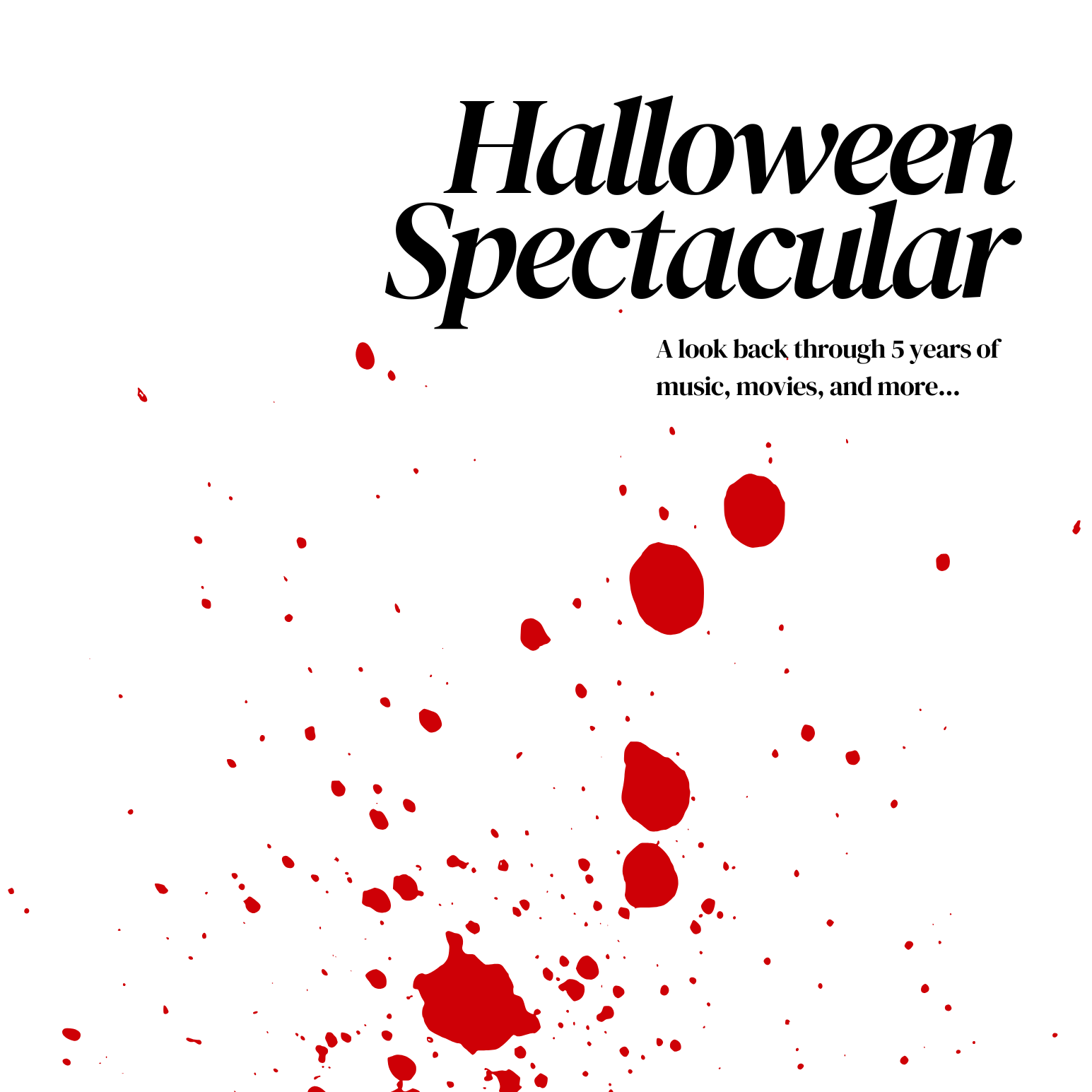 Halloween Spectacular: Through the Years