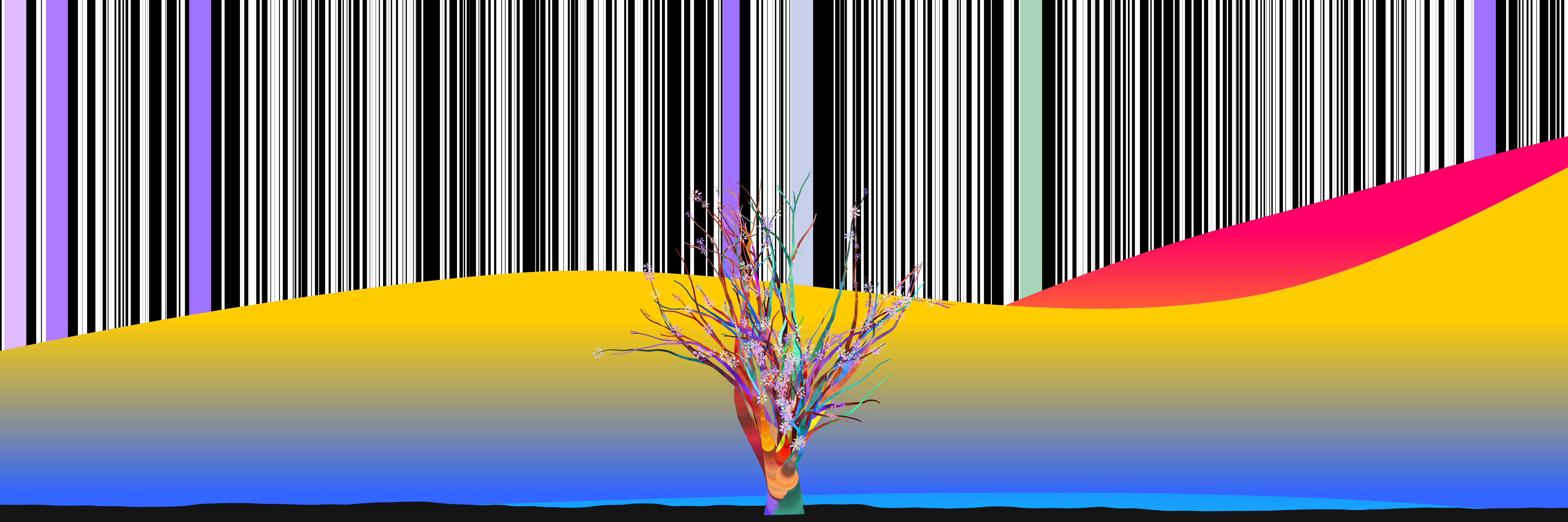 Coded Flowering Banner #062