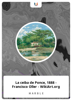 La ceiba de Ponce, 1888 - Francisco Oller - WikiArt.org