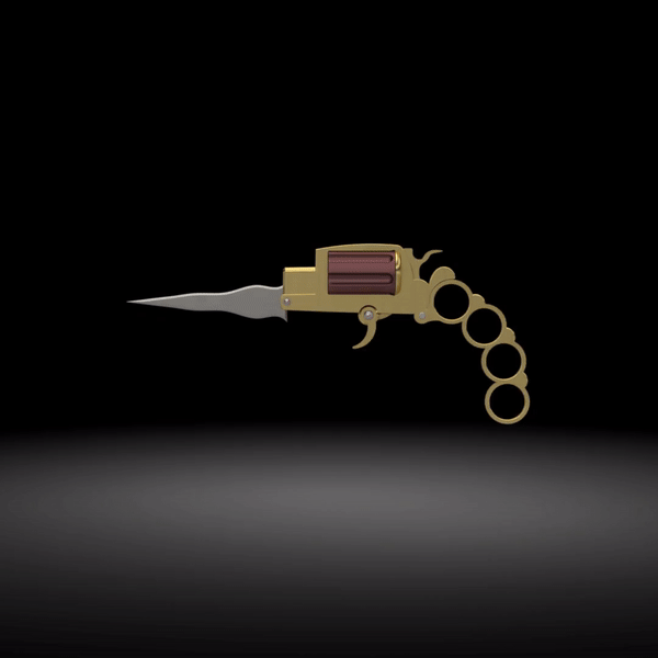 Knuckle Duster Gun #002