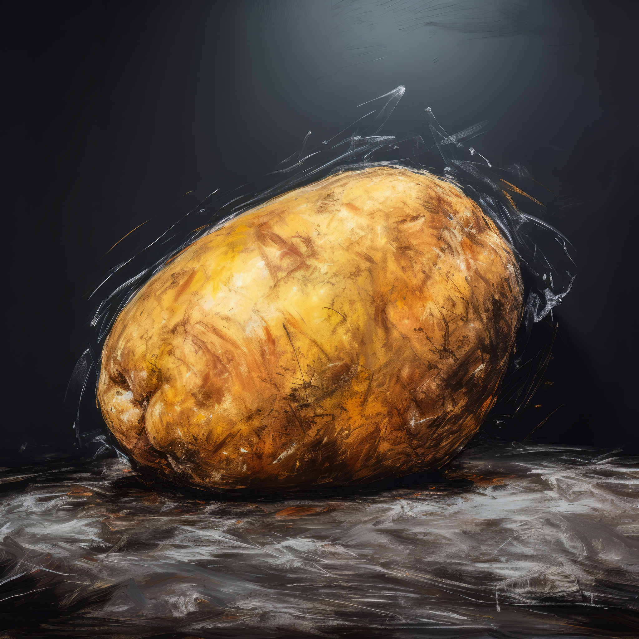 Solanum Tuberosum in Contrast: Essence and Motion