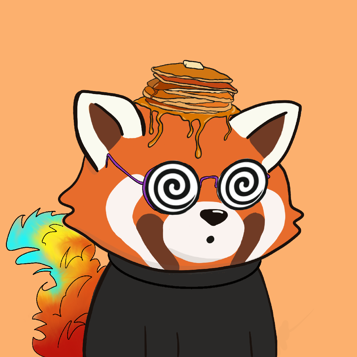 Okay Red Panda #7133