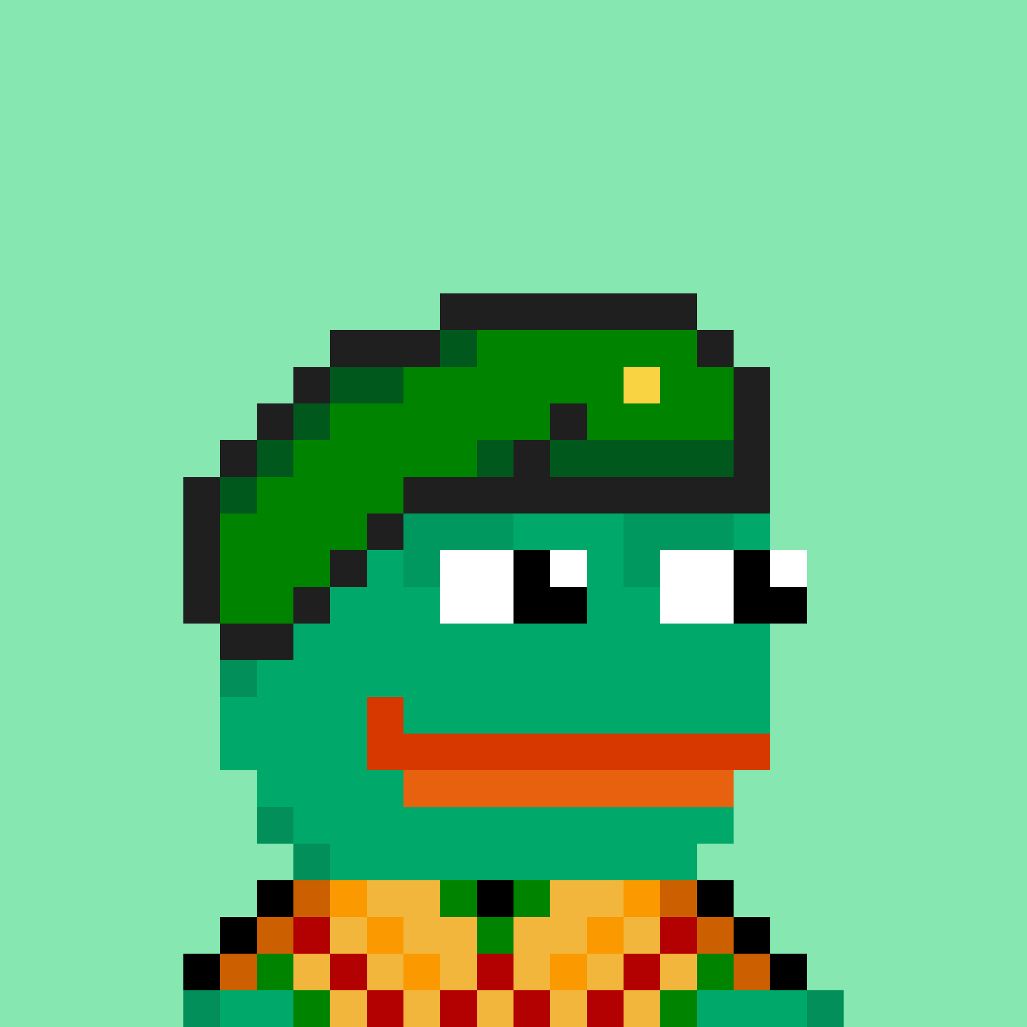 Rare Pixel Pepe #300