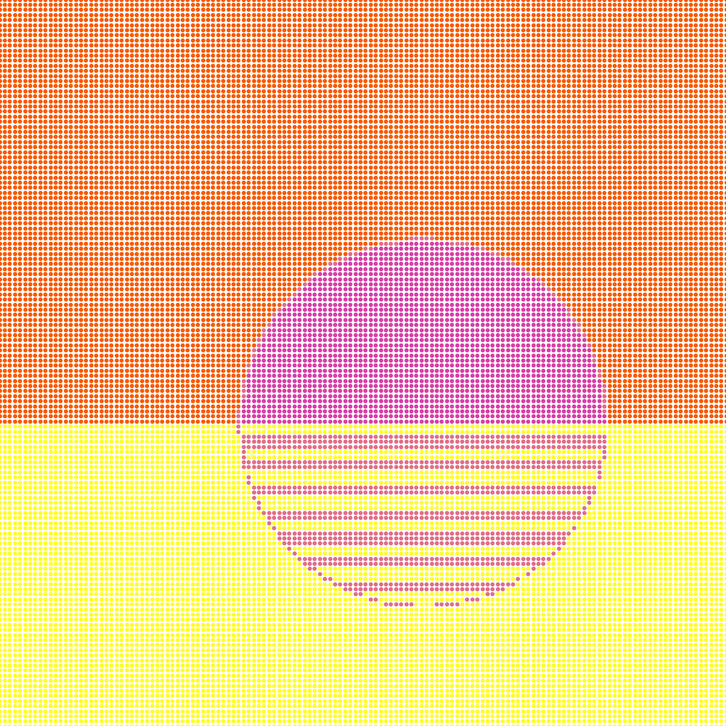 Stipple Sunsets #5