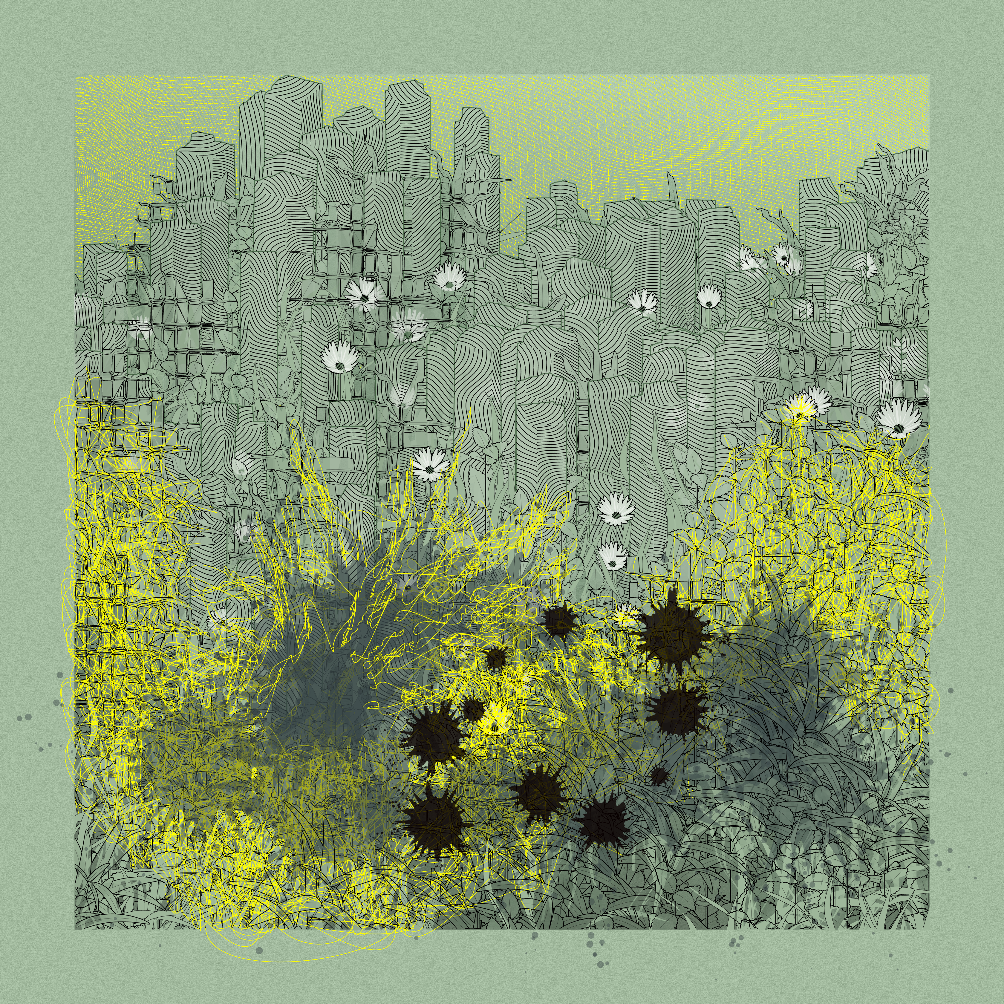 Landscape with Carbon Capture #321