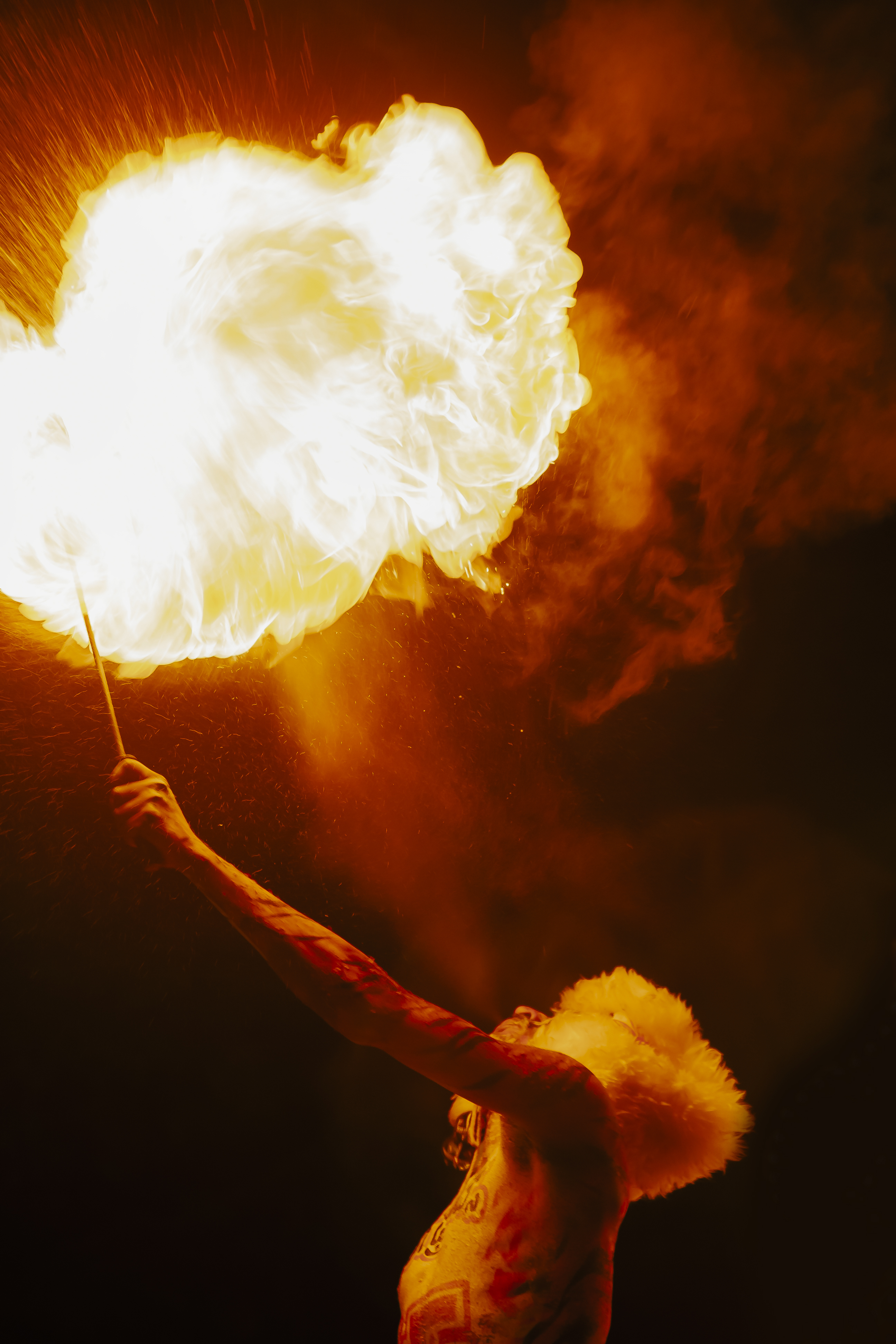 FIRE BREATHING TIGER