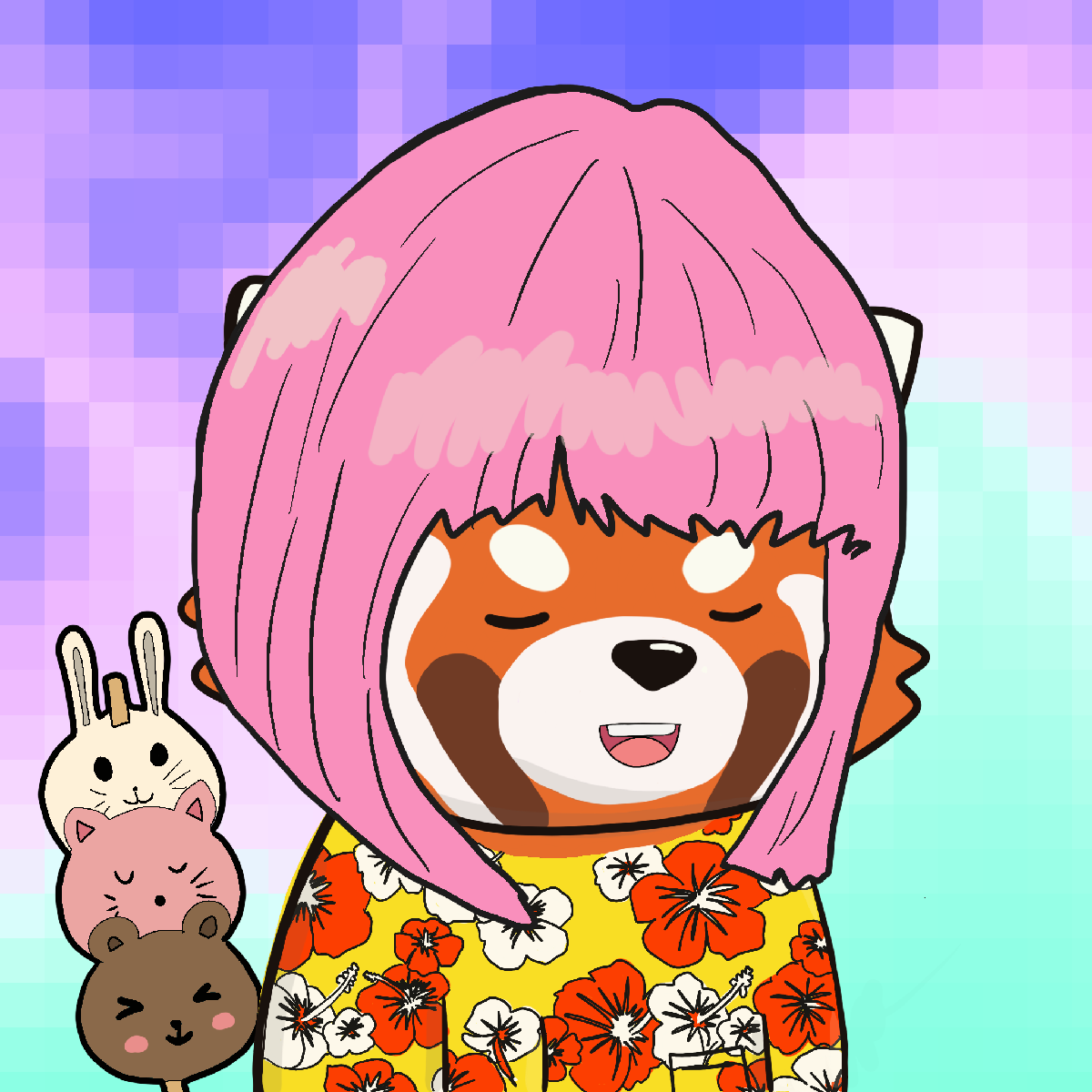 Okay Red Panda #7307