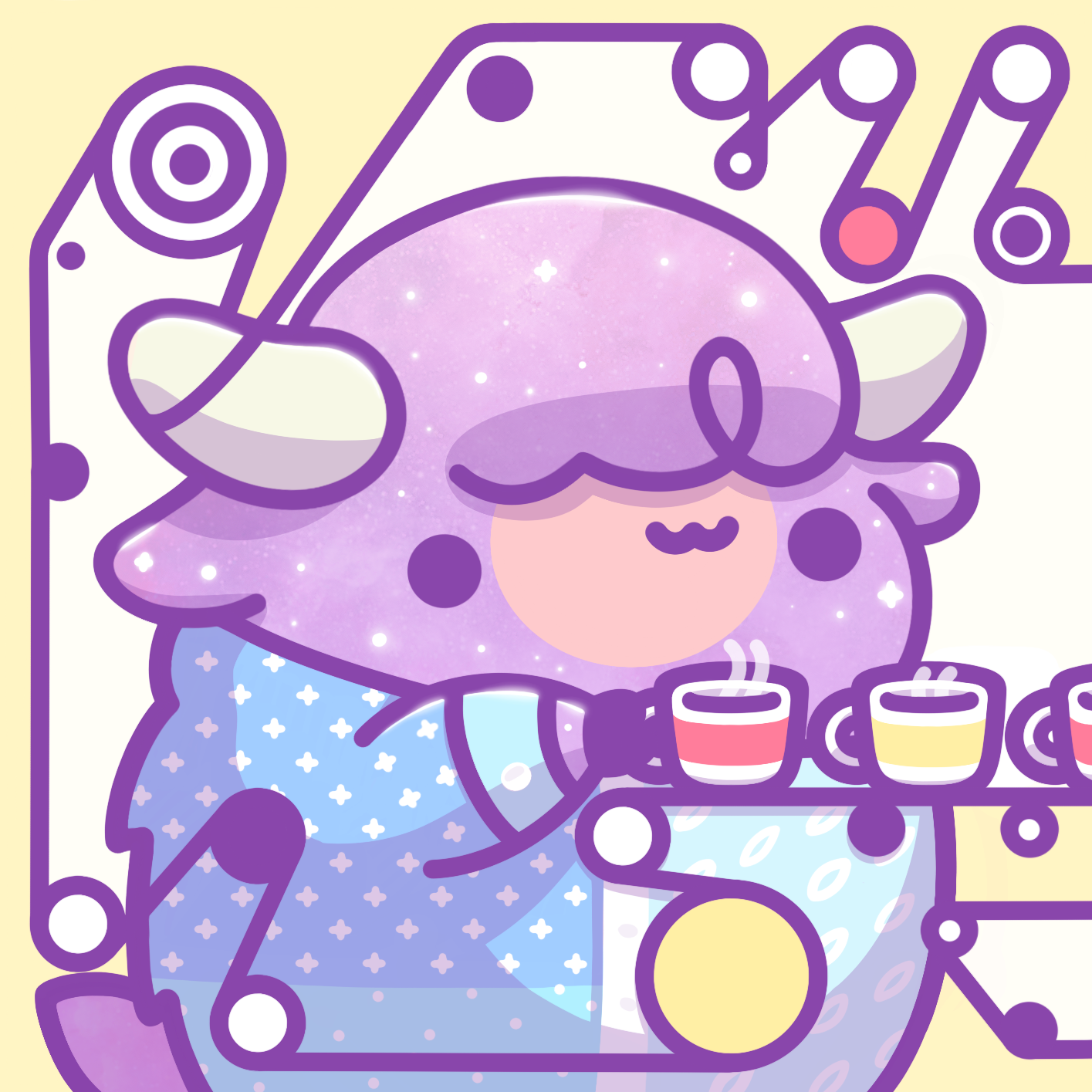 Highland Cow #321 - Cowculated Moo