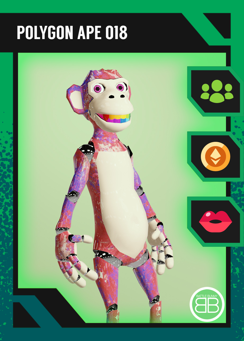 Polygon Ape 018