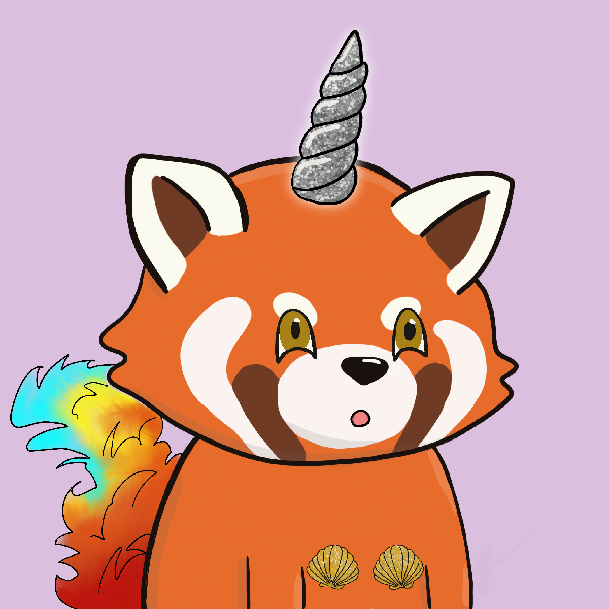Okay Red Panda #7288