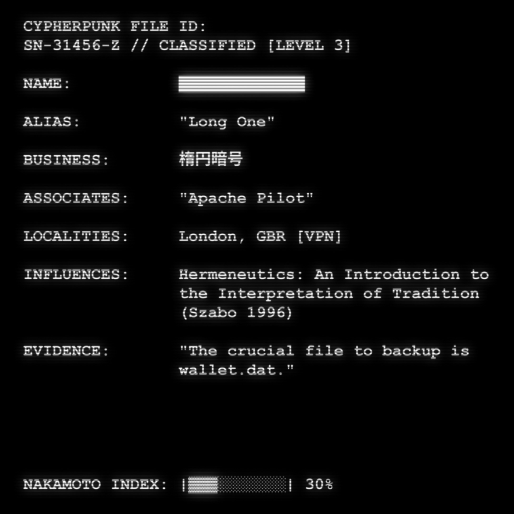 CYPHERPUNK FILES #5547