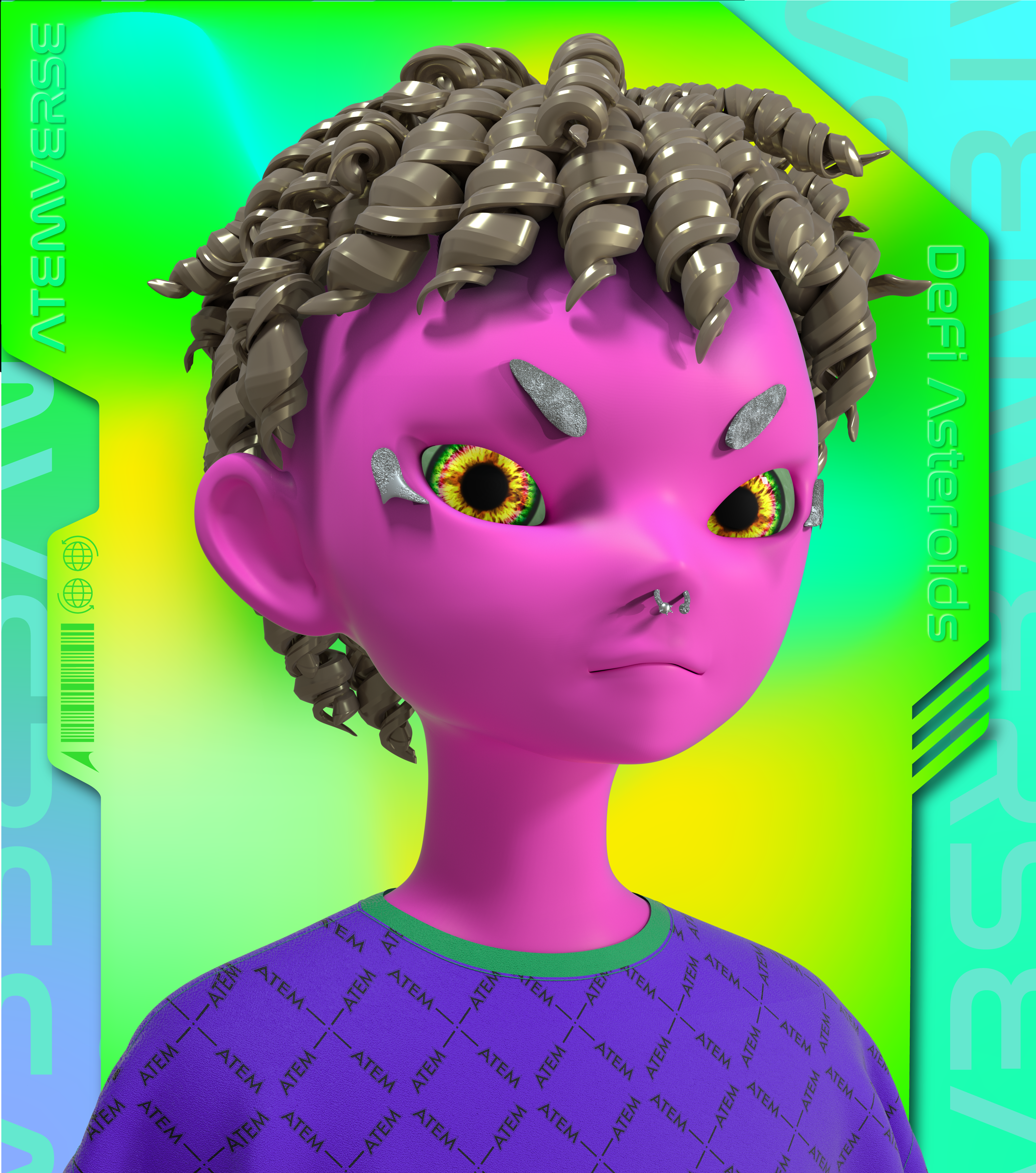 Atem NFT Passport - DeFi Asteroids 151