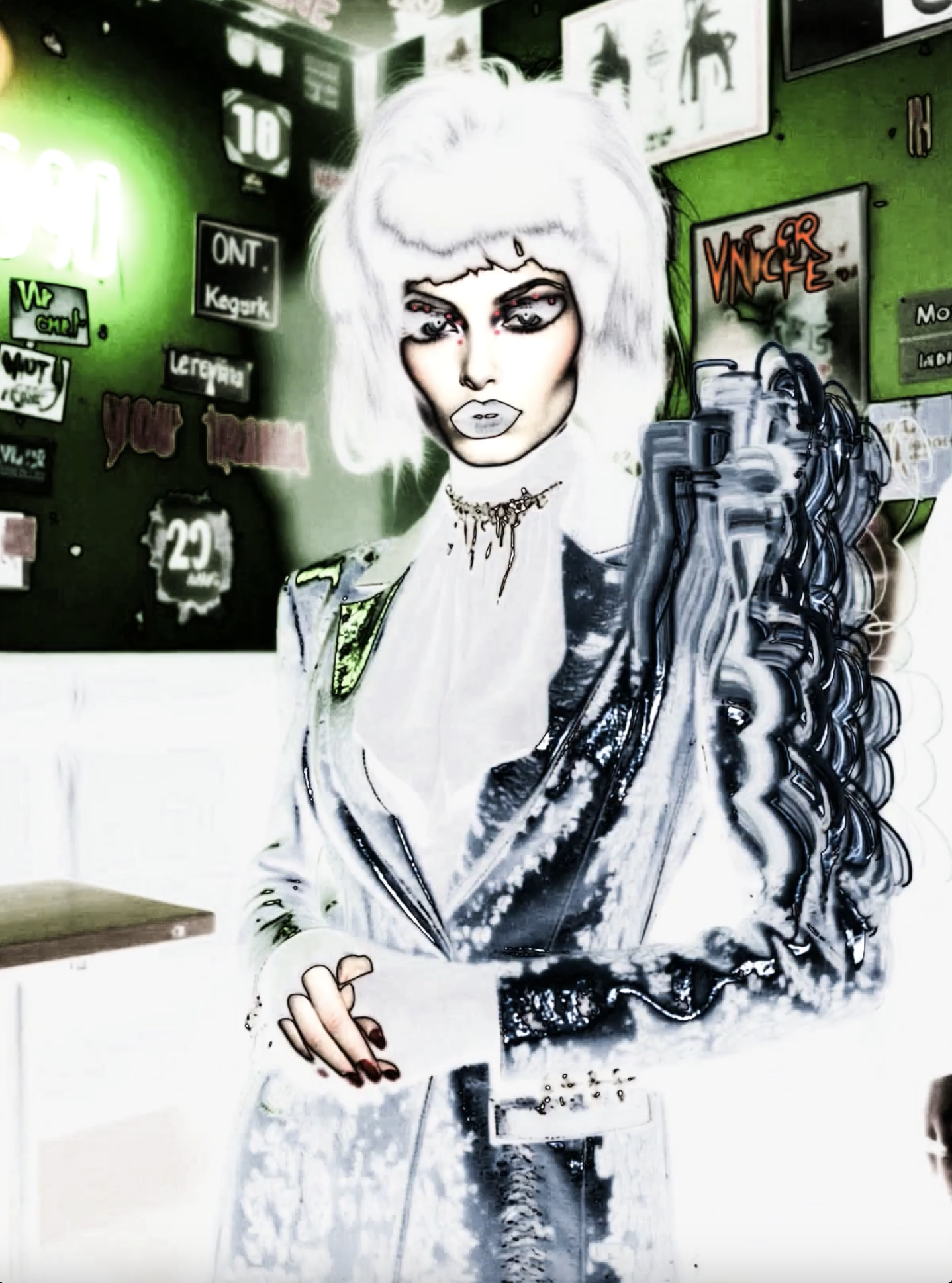 VAMPIRE OF THE VELVET ROOM — Miss AL Simpson, Scottish cryptoartist