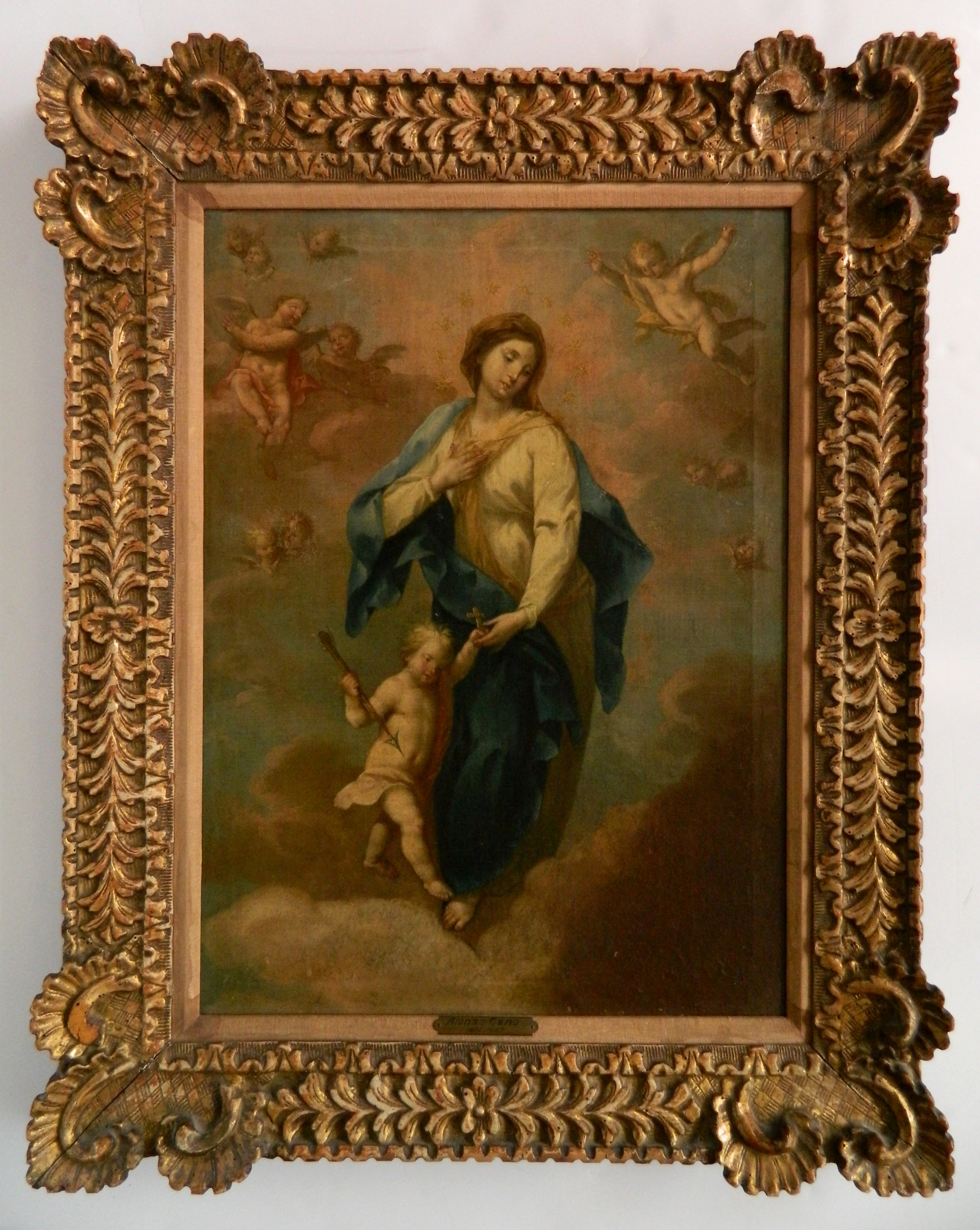 Style of Alonso Cano oil
