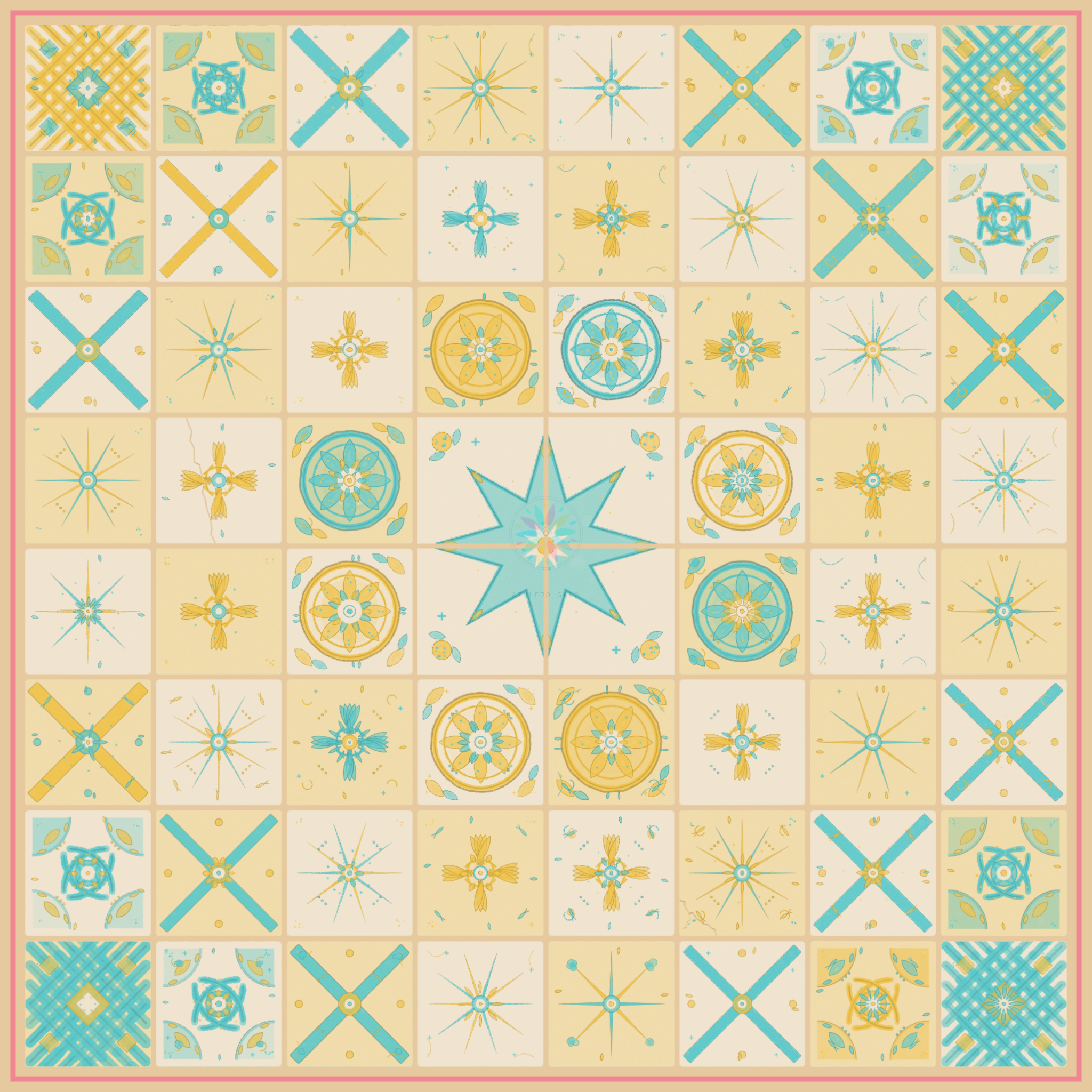 Azulejo Galo by Bryan Brinkman #134