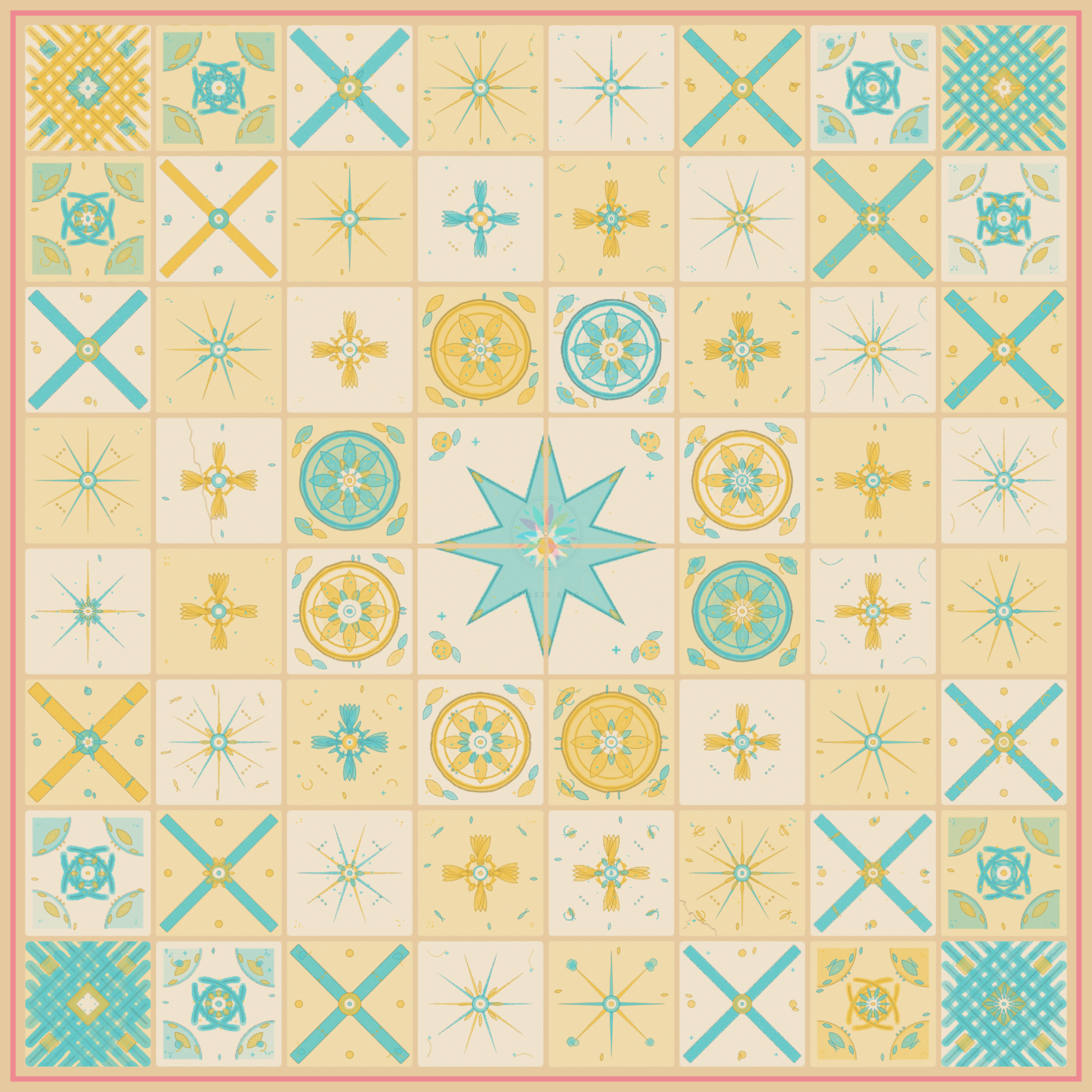 Azulejo Galo by Bryan Brinkman #134